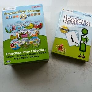 Preschool Prep Series DVD Set and Flashcards